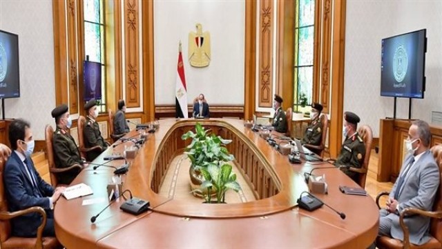 اجتماع الرئيس عبد الفتاح السيسي