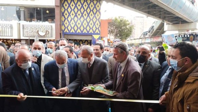 وزير التموين يفتتح معرض أهلًا رمضان
