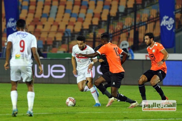 مباراة الزمالك والبنك الأهلي علي استاد القاهرة في الجولة الخامسة بالدورى - صورة أرشيفية