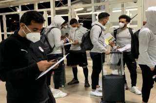 بعثة منتخب مصر تصل مطار...