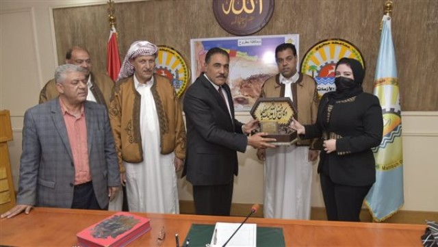 محافظ مطروح يلتقى تحالف شباب 30 يونيو