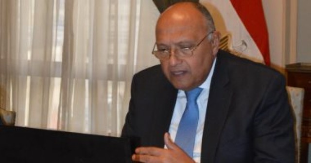 وزير الخارجية سامح شكري