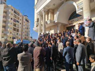 استئناف ”محامين مطروح”.. موظفو المحكمة...