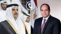 الرئيس السيسي وأمير قطر اتفقا...