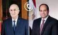 الرئيس السيسي ونظيره الجزائري يبحثان...