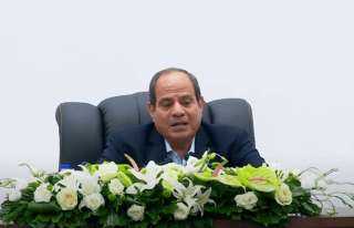 الرئيس يوجه بمتابعة حماية الأراضى...