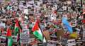 أعلام فلسطين ترفرف فى شوارع...