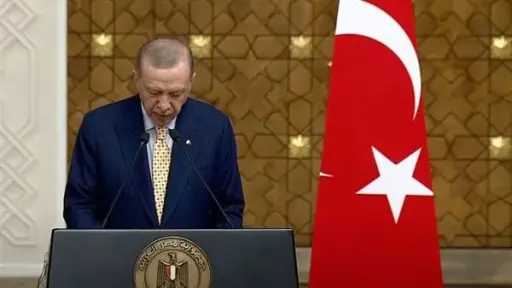 أردوغان: لا منتصر في الحروب...