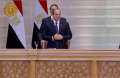 السيسي يوجه التحية إلى المصريين...