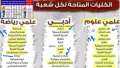 الحد الأدنى لعلمي علوم 60%.....