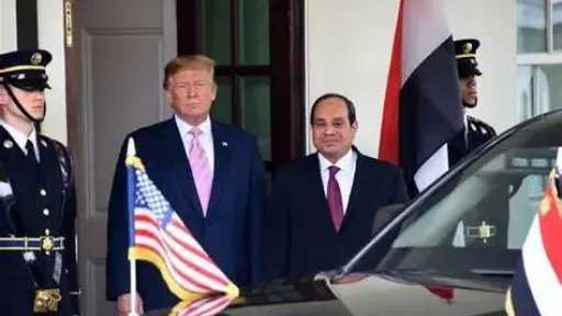 السيسي وترامب يؤكدان الحرص على...