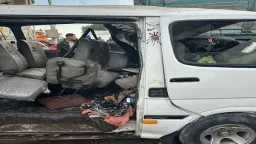 مصرع سيدة واصابة 3اخرين صدمتهم...