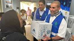 أحمد سعد في زيارته لراعي...