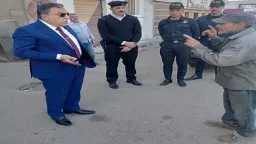 محافظ الدقهلية يتفقد شوارع المنصورة...