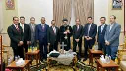 قيادات الجبهة الوطنية بالدقهلية يقدمون...
