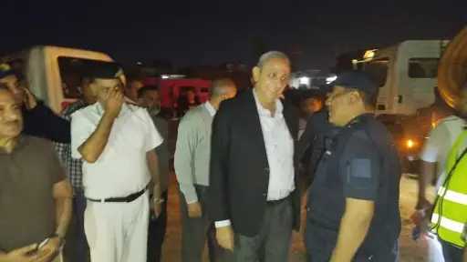 محافظ الغربية من قلب الحدث...