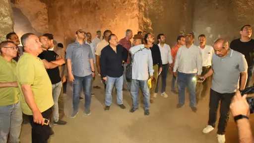محافظ أسيوط يتفقد مقبرة ”جفاي...