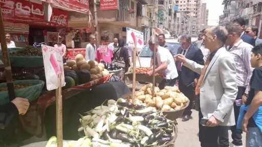 محافظ الدقهلية يتفقد ميدان الشيخ...
