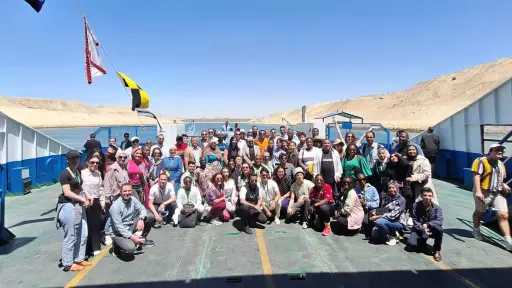 منتدى ناصر الدولي ينظم زيارة...