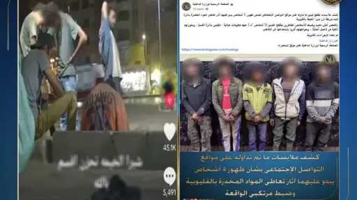 مصدر أمني: فيديو مدمني شبرا...