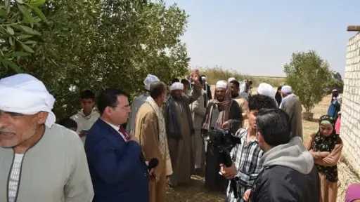 أهالي قرية أولاد الشيخ وزاوية...