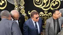 محافظ الدقهلية يقدم واجب العزاء...