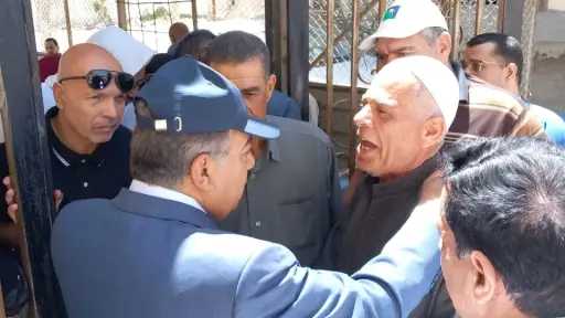 محافظه الدقهليه يقوم بزياره مفاجئه...