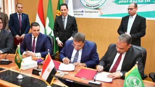 محافظ الدقهلية يشارك محافظ الشرقية...