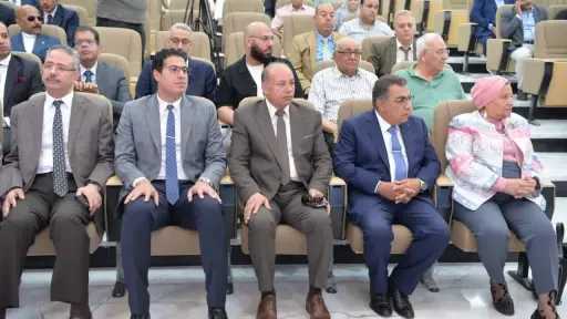 محافظ الدقهليةيزور جامعة المنصورة لحضور...