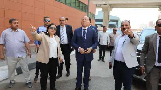 تفقد د. إبراهيم صابر محافظ...