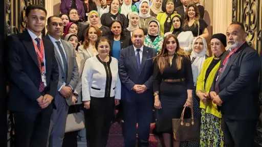 أمانة المرأة بحمادة وطن القاهرة تنظم ندوة بعنوان ” الخطه العاجله للتنميه والسكان ”