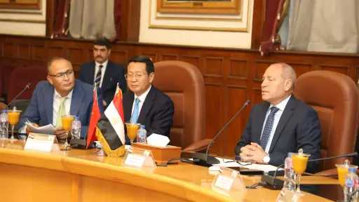 محافظ القاهرة يستقبل وفدا رفيع...