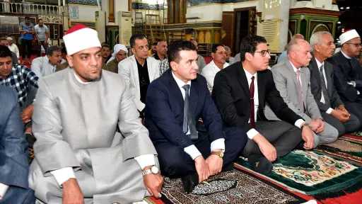 بالإنابة عن محافظ الدقهلية ...