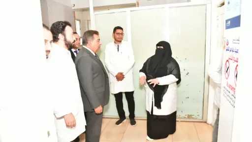 محافظ الدقهلية يتفقد حملة التبرع...