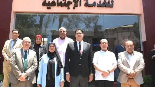 نائب محافظ الدقهلية يشهد مشروع...