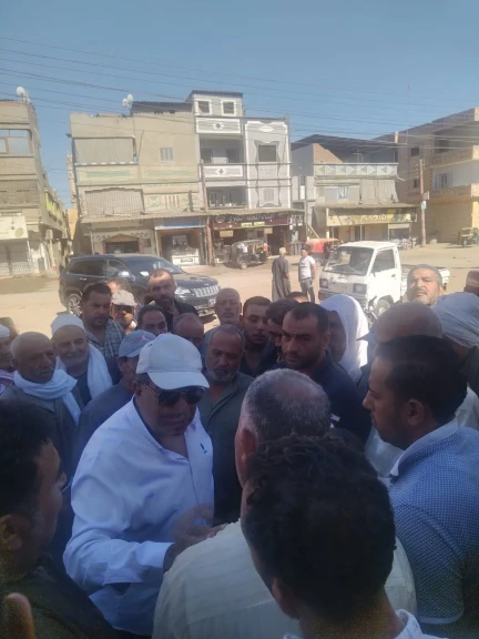 محافظ الدقهلية في جولة مفاجئة على جمعية الإصلاح الزراعي بدميرة بطلخا