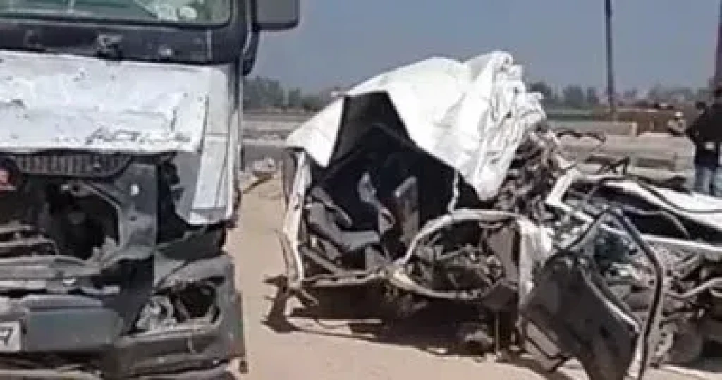 حادث الطريق الإقليمي بالمنوفية