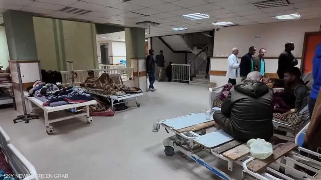 إنهيار النظام الصحي في غزة