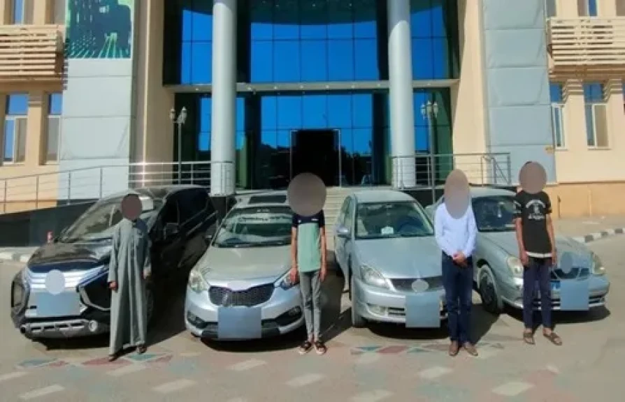 ضبط مرتكبي واقعة تعطيل المرور
