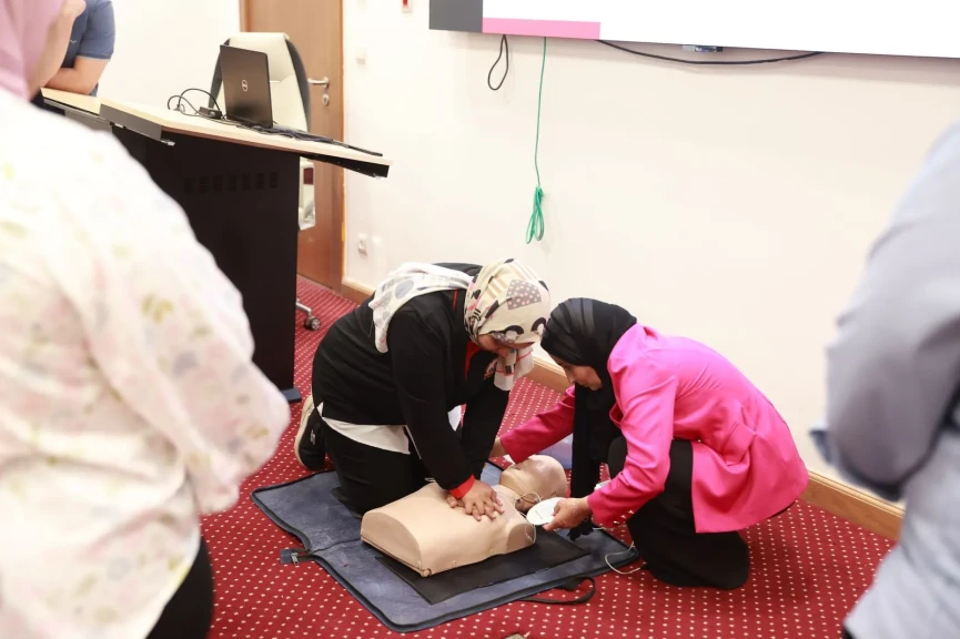 تدريبات في وزارة الصحة