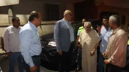 محافظ القليوبية يتفقد أعمال رصف...