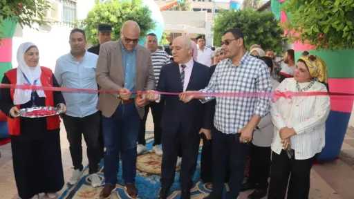 محافظ القليوبية يدشن مبادرة ”100...