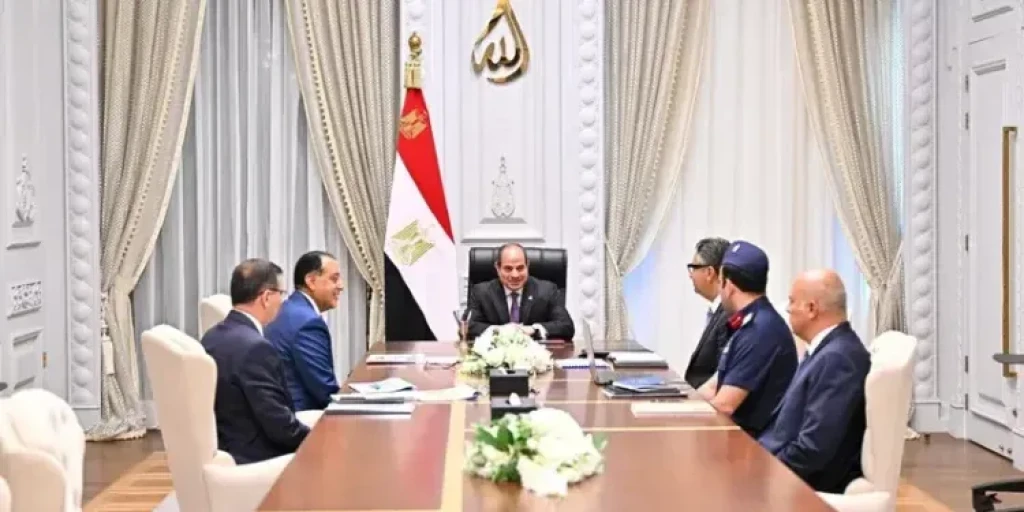 اجتماع الرئيس عبد الفتاح السيسي