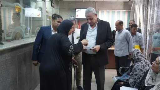 محافظ الغربية في جولة مفاجئة...