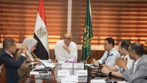 محافظ القليوبية يتابع معدلات إنجاز...