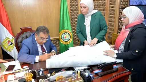 محافظ الدقهلية يعتمد المخططات التفصيلية...
