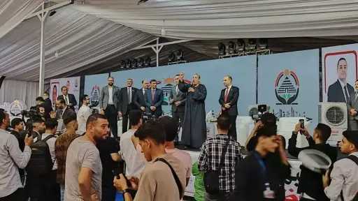 في مؤتمر جماهيري حاشد بالغربية.....