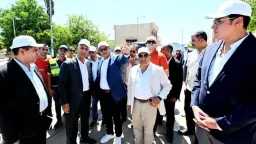 وزير الإسكان ومحافظ الدقهلية يتفقدان...