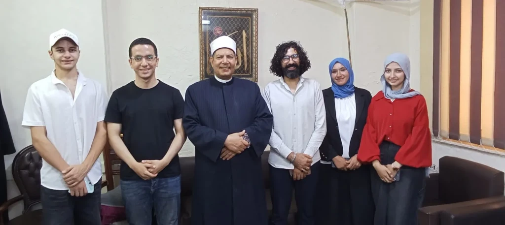 وكيل وزارة الأوقاف بالغربية يستقبل وفد اتحاد «بشبابها» لبحث سبل التعاون المشترك