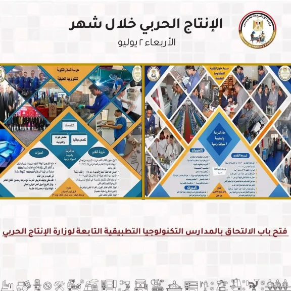 تعرف علي أبرز أنشطة وزارة الإنتاج الحربي خلال شهر يوليو 2025